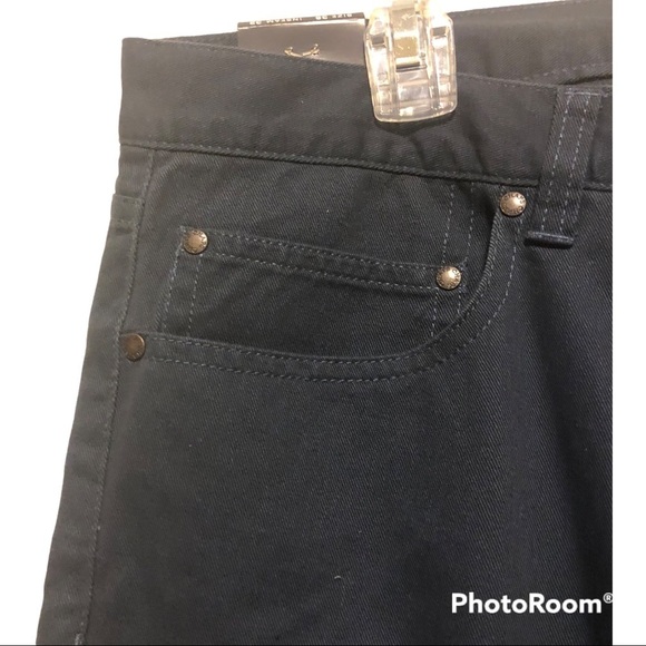 Mens Chaps 5 pocket twill pants - Picture 4 of 8